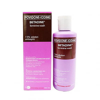 Betadine Povidone-Iodine Antiseptic Feminine Wash - 100ml