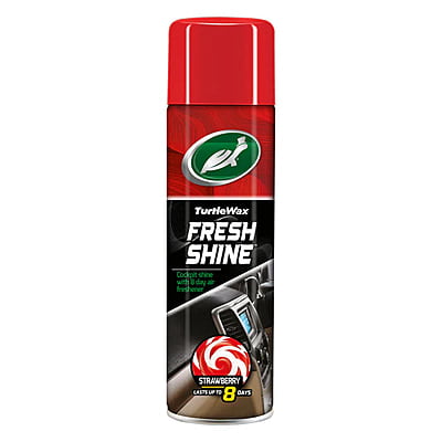 Turtle Wax Fresh Shine Car Dashboard Cleaner Strawberry Spray 500ml