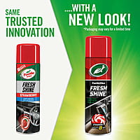 Turtle Wax Fresh Shine Car Dashboard Cleaner Strawberry Spray 500ml Turtle Wax Fresh Shine Car Dashboard Cleaner Strawberry Spray 500ml
