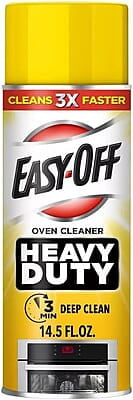 Easy Off Heavy Duty Oven Cleaner, Lemon Scent, 14.5 oz Can