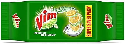 Vim Dishwash Bar - Lemon, 200 g (Pack of 4)