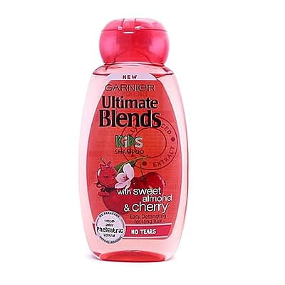 Garnier ULTIMATE BLENDS Kids 2-in-1 Shampoo, Cherry and Almond, 250ml