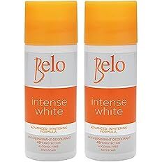 BELO Intense White Advanced Whitening Deodorant 2 X 40ml BELO Intense White Advanced Whitening Deodorant 2 X 40ml
