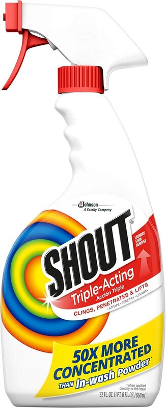 Shout Triple-Acting Stain Remover Spray - 22 fl oz Shout Triple-Acting Stain Remover Spray - 22 fl oz