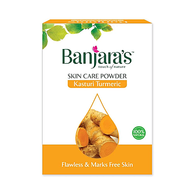 Banjara's Kasturi Turmeric Skin Care Powder - 100g