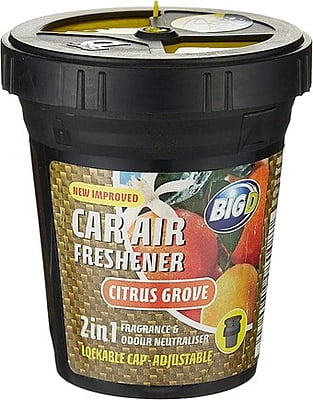 Big D Car Air Freshener, Citrus Grove, 130 gm