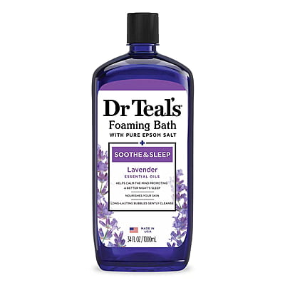 Dr Teal's Soothe & Sleep Lavender Foaming Bubble Bath - 34 fl oz