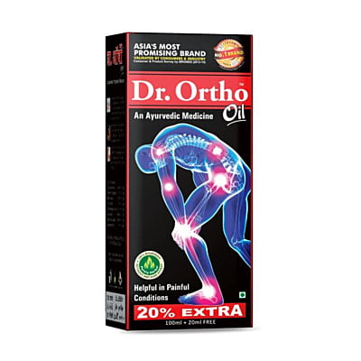 Dr. Ortho Ayurvedic Oil - Herbal Extract, Relieves Pain & Stiffness