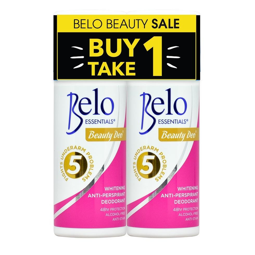 Belo Essential Whitening Deo Roll-On - 40ml (Pack of 2)